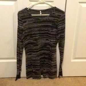 BKE Burnout Long Sleeve Shirt XL